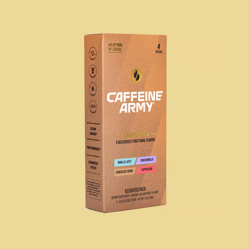 Caffeine Army® Sample Pack - 4 flavors