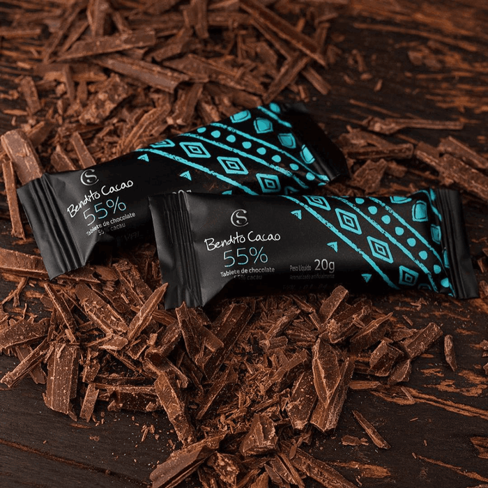 Cacau Show Tablete Bendito Cacau 55% 20g