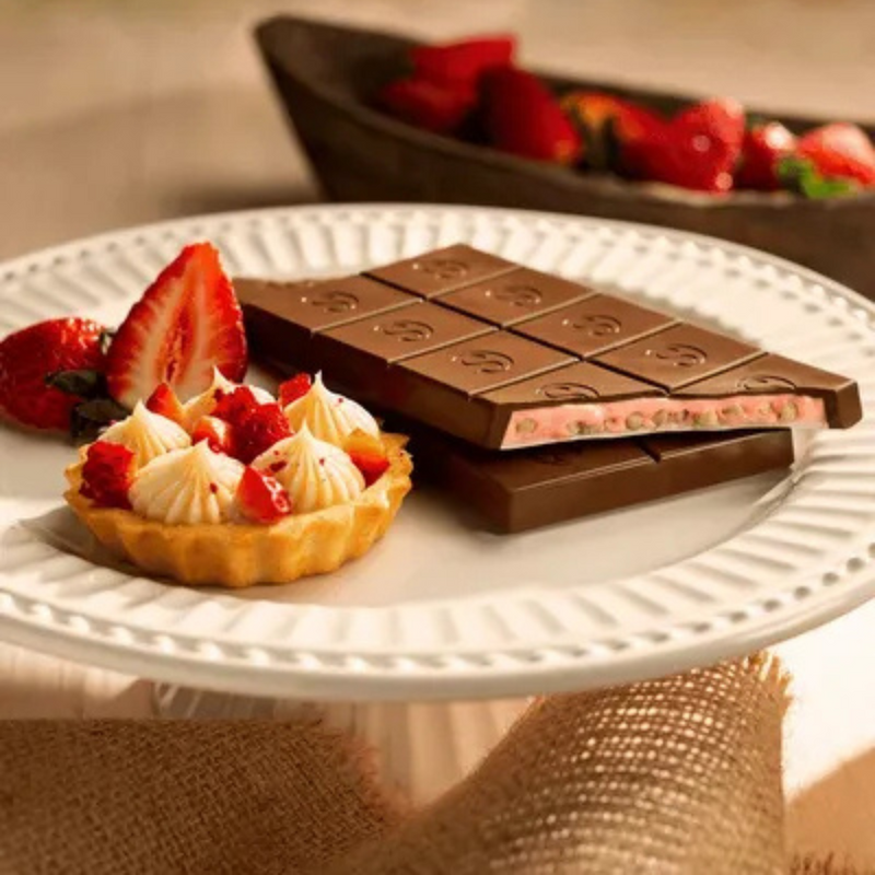 Cacau Show Tablete Dreams Torta de Morango 130g