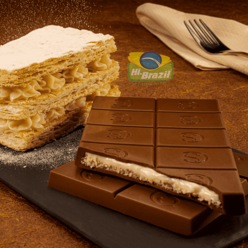 Cacau Show Tablete Dreams Mil Folhas Avela 130g