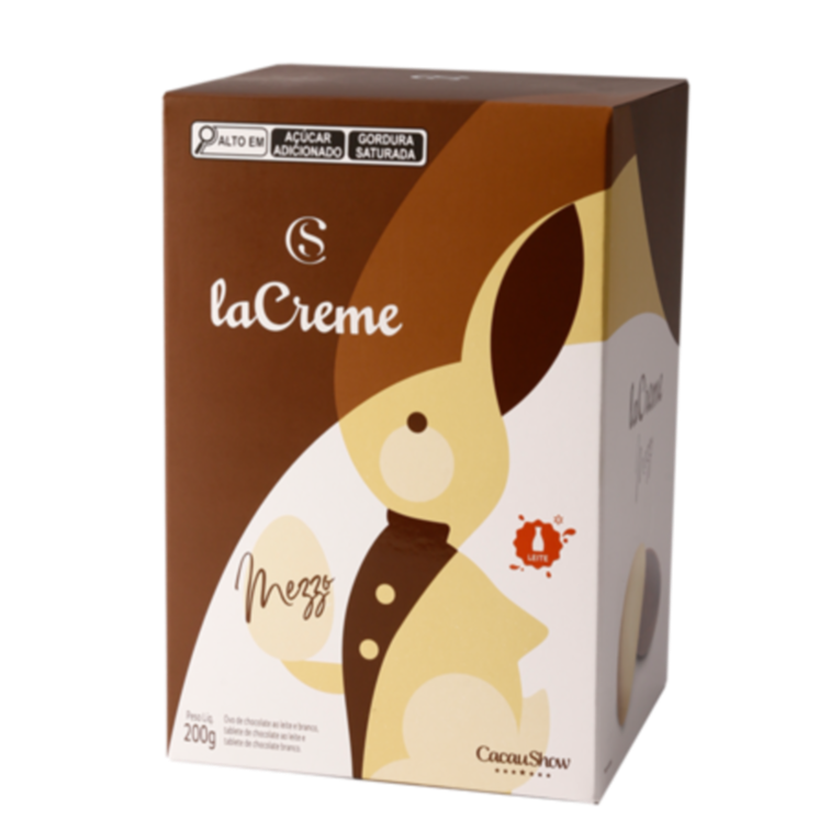 Cacau Show LaCreme Mezzo Easter Egg 200g