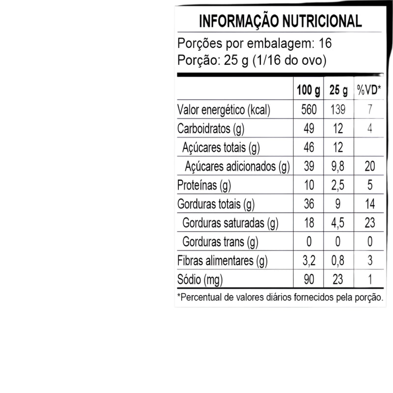 Cacau Show Ovo de Pascoa LaNut Pacoca 400g