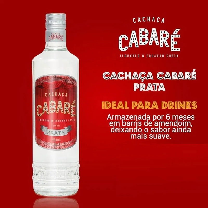 Cabare Cachaca Prata 1L
