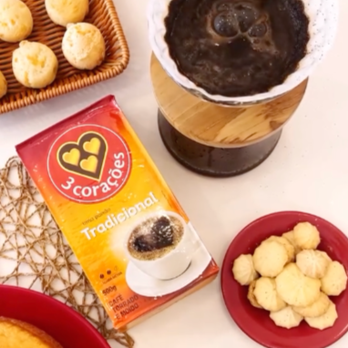 3 Coracoes Cafe Tradicional 500g