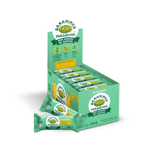 Paraibuna Banana Zero Sugar Box with 20 units