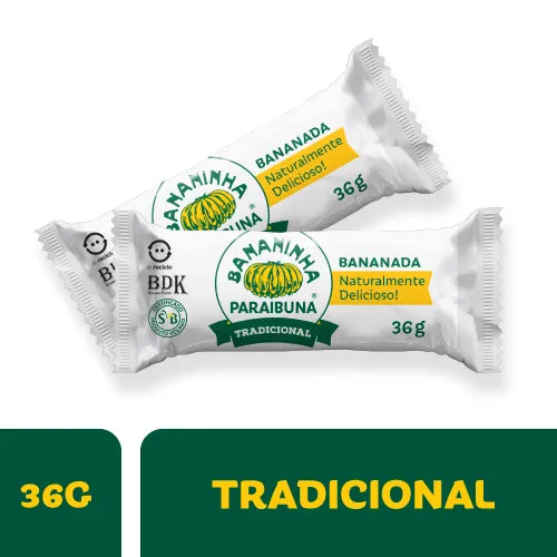 Paraibuna Bananinha 1 Unidade 36g
