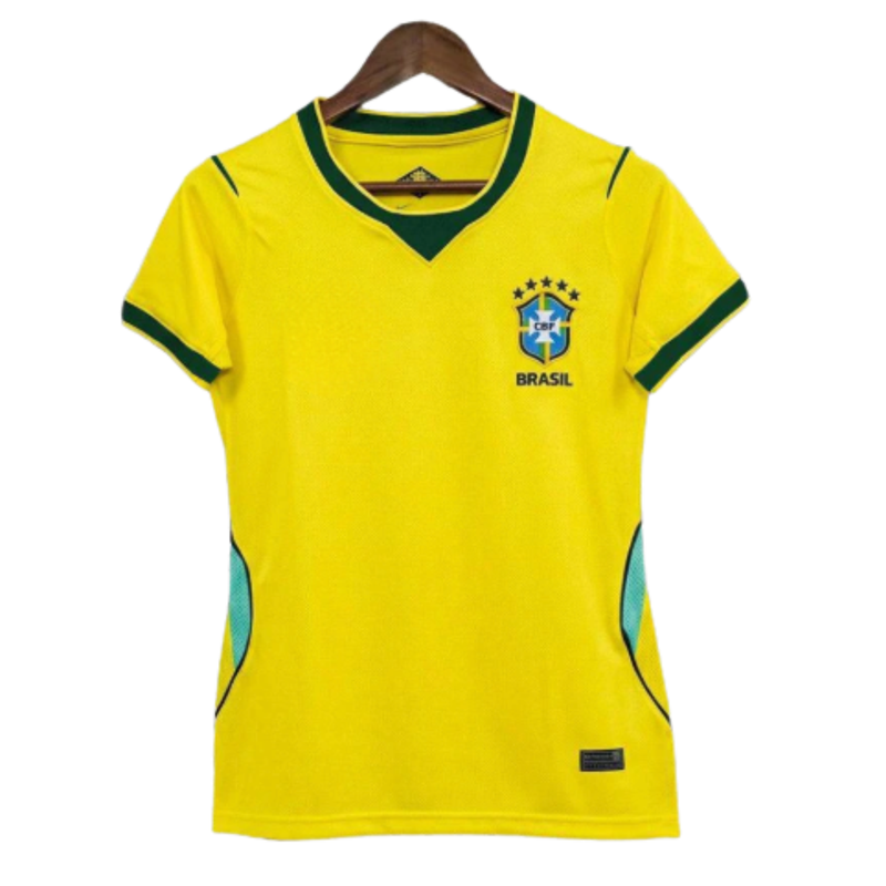 Brasil Camiseta Feminina Copa 2026 Versao Fa