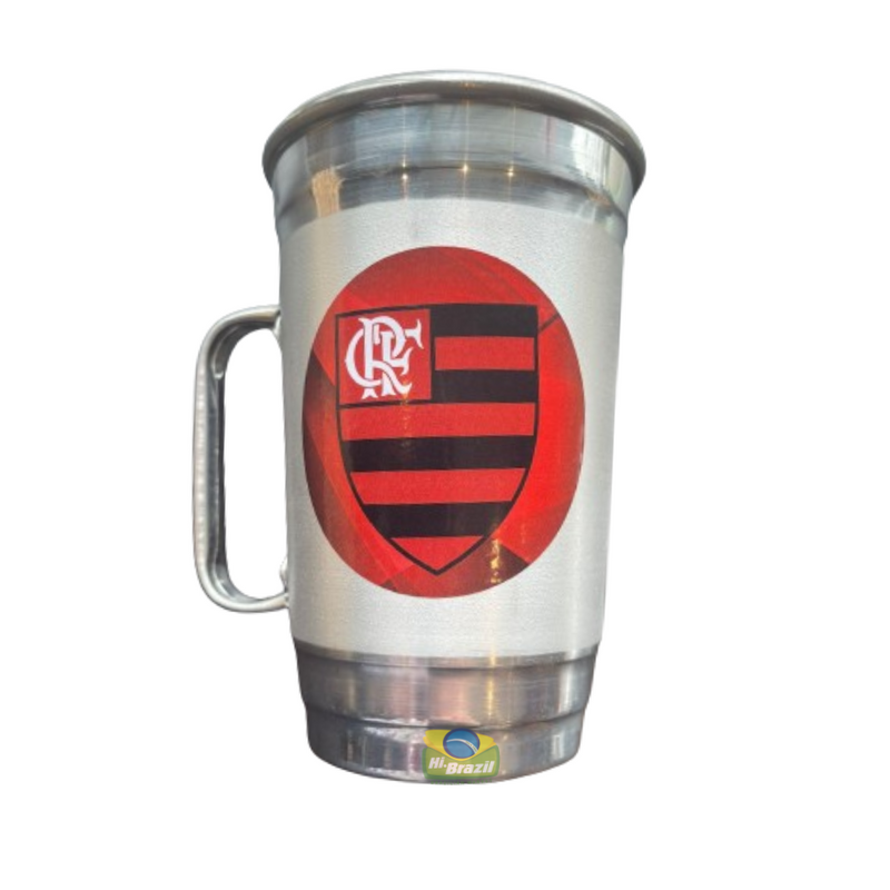 Brushed Mug with Flamengo Crest and Crest