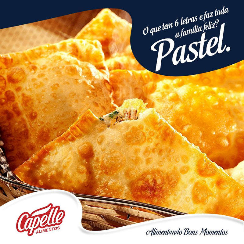 Capelle Massa para Pastel ou Lasanha em Rolo 500g