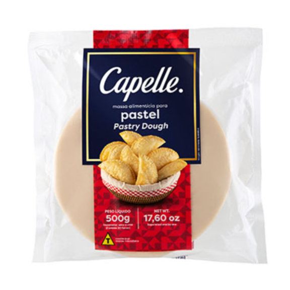 Capelle Massa para Pastel Redonda 500g