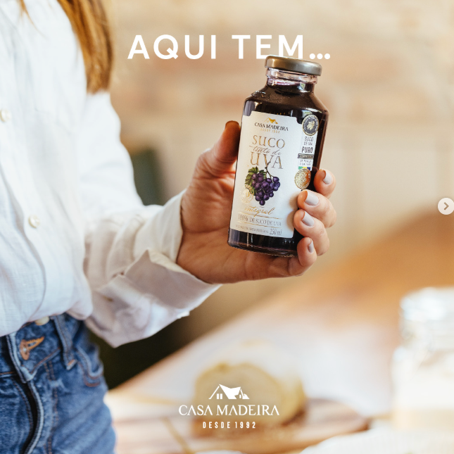 Casa Madeira Suco de Uva 250ml