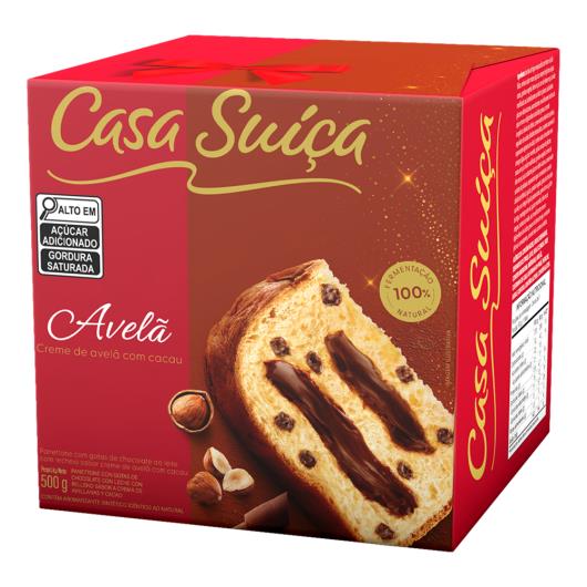 Casa Suica Panettone Creme Avela e Cacau 500g