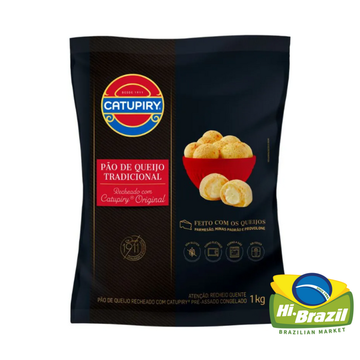 Pão de Queijo Recheado com Catupiry 1kg