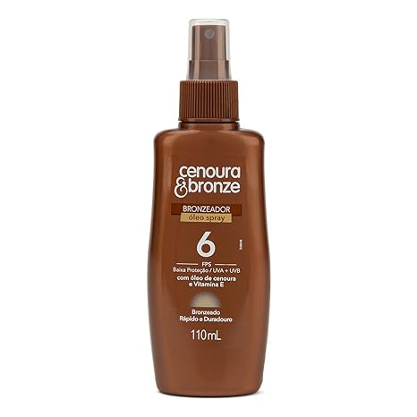 Cenoura e Bronze Oleo Bronzeador Spray FPS6 110ml