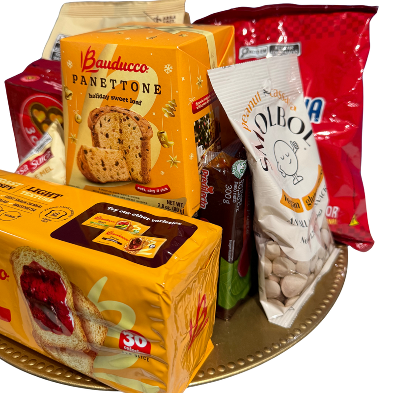 Cesta Natal Prato Dourado