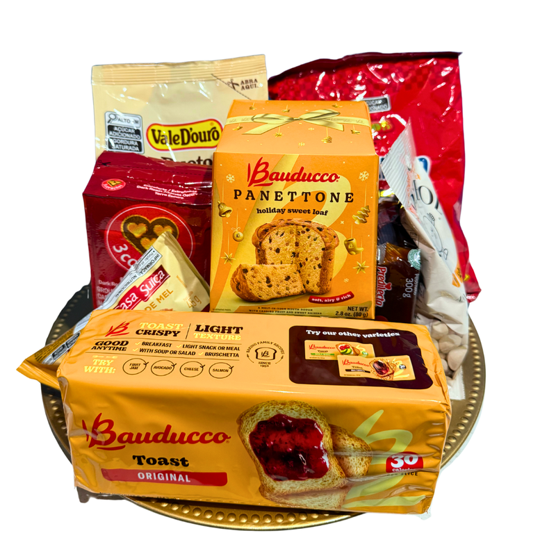 Cesta Natal Prato Dourado