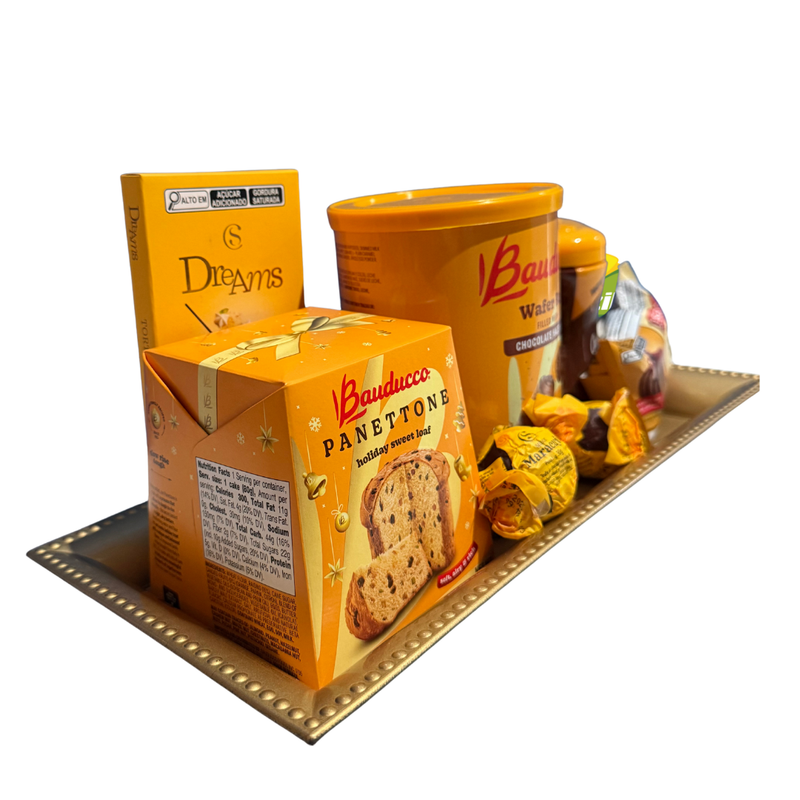 Cesta Natal Prato Dourado 2