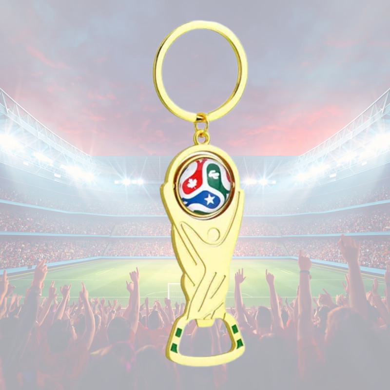 Chaveiro Copa 2026 com Abridor