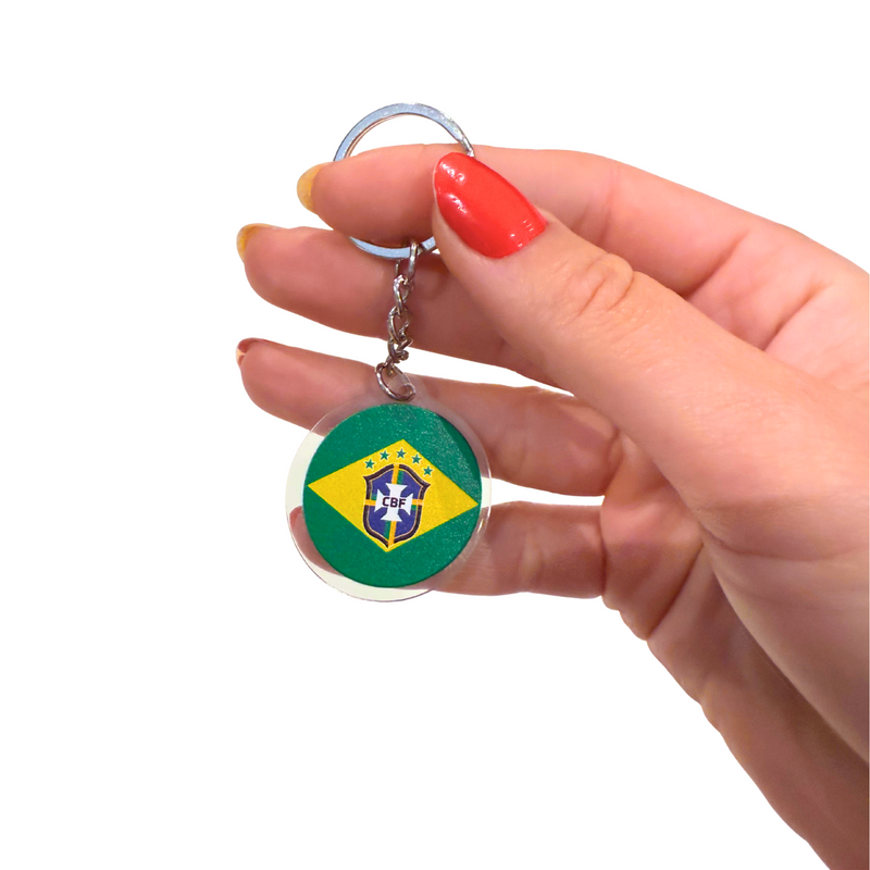 Chaveiro Bandeira do Brasil