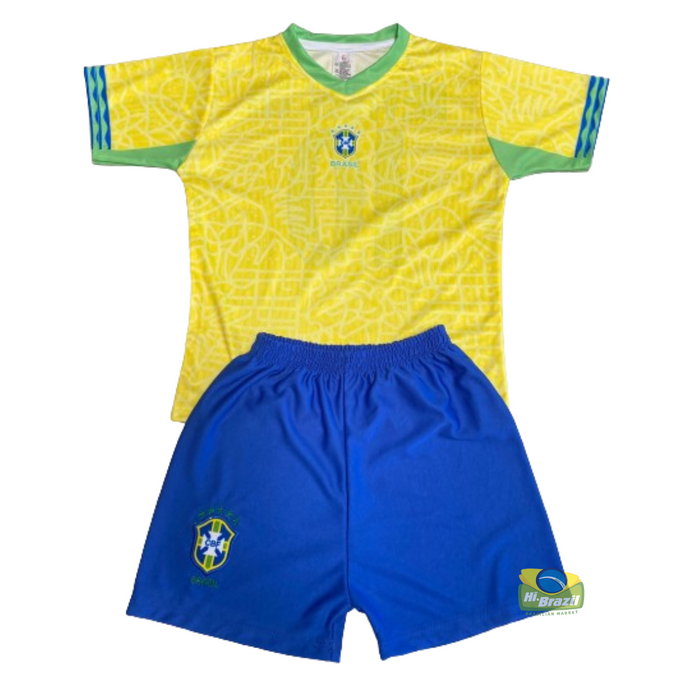 Brasil Conjunto  infantil Copa America - Versao inspirada na original