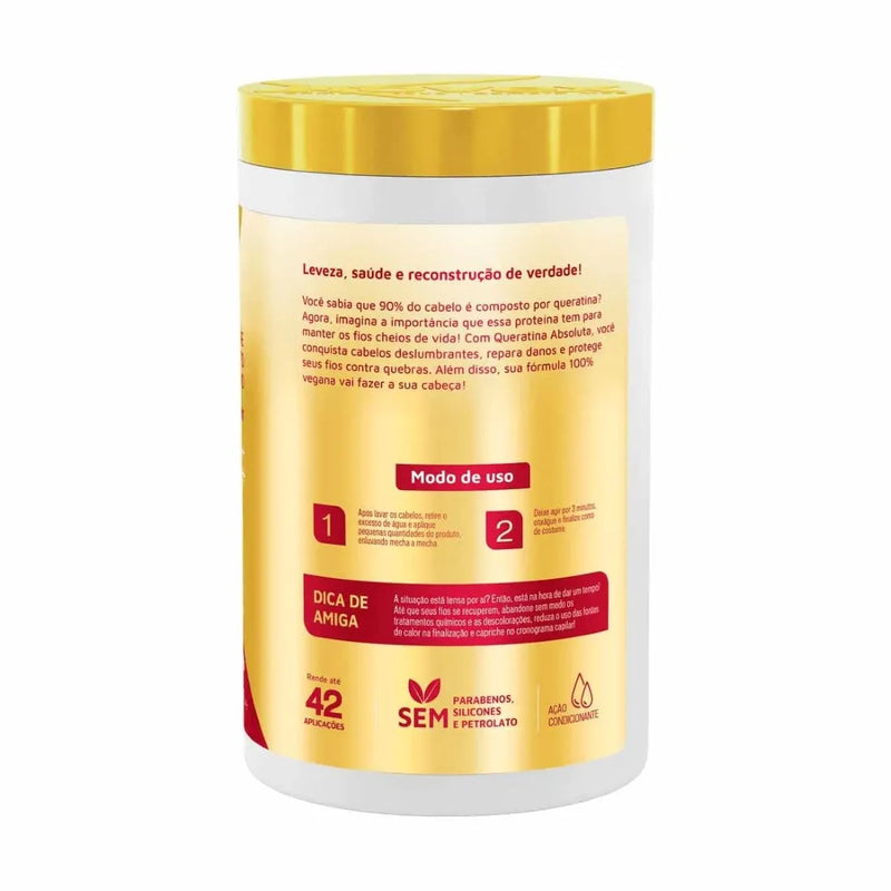 Novex Embelleze Queratina Absoluta Creme de Tratamento 1kg