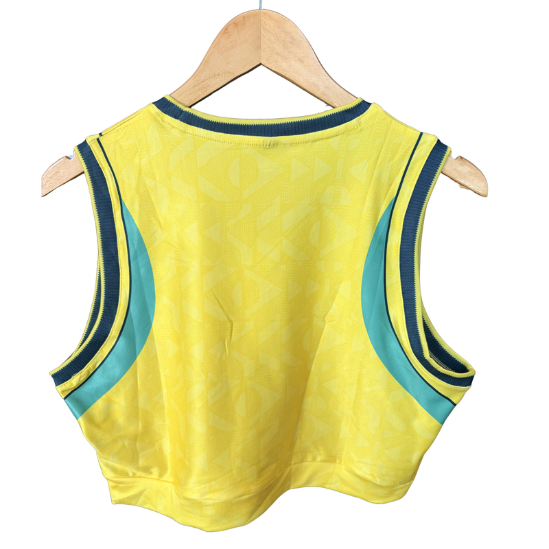 Brasil Cropped Feminino Copa 2026 Versao Fa