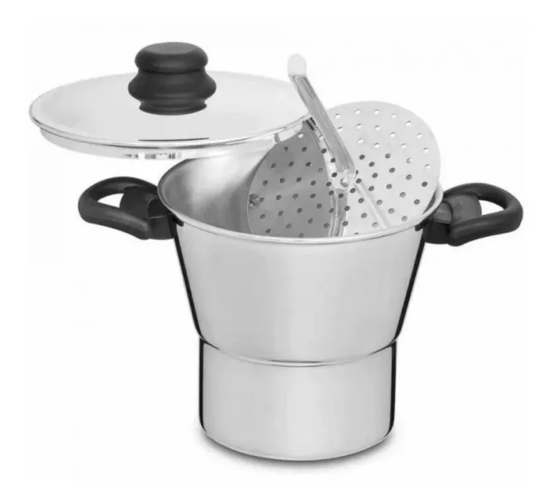 Teteu Northeastern Aluminum Couscous Pot 