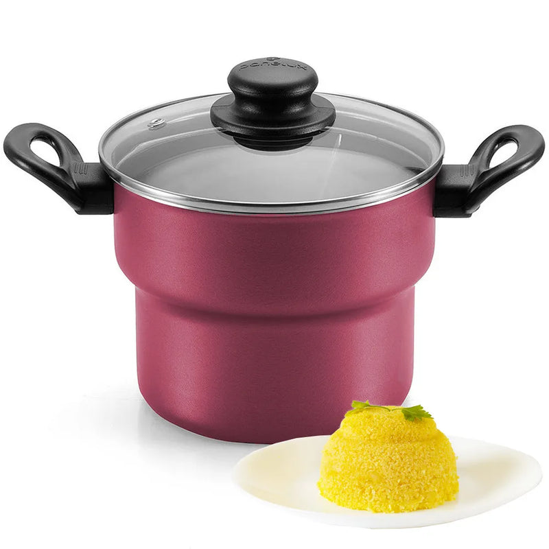 Panelux Cuscuzeira 16cm - Cereja