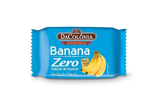DaColonia Banana Zero 25g - Zero Sugar Banana Bar
