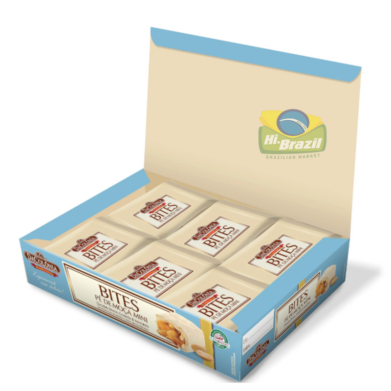 DaColonia Pe de Moca Bites com Chocolate BRANCO 120g