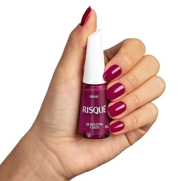 Risqué Creamy Nail Polish Moletom e Salto 8ml