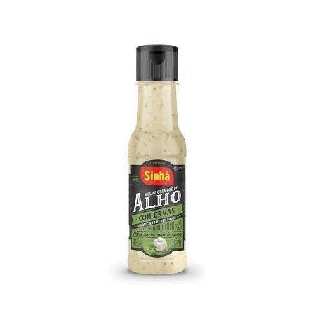 Sinha Molho de Alho com Ervas 145ml