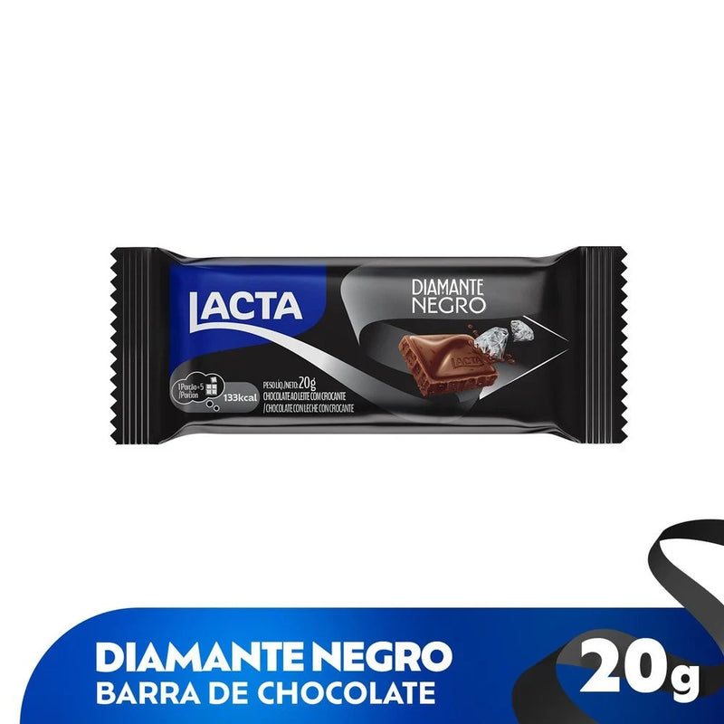 Lacta Barra Diamante Negro 20g