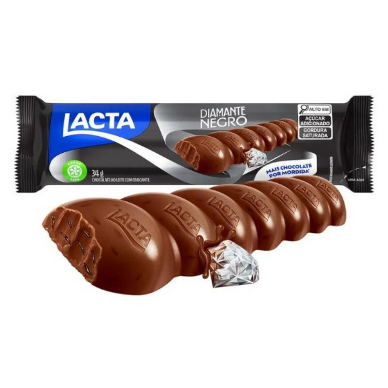 Lacta Diamante Negro 34g