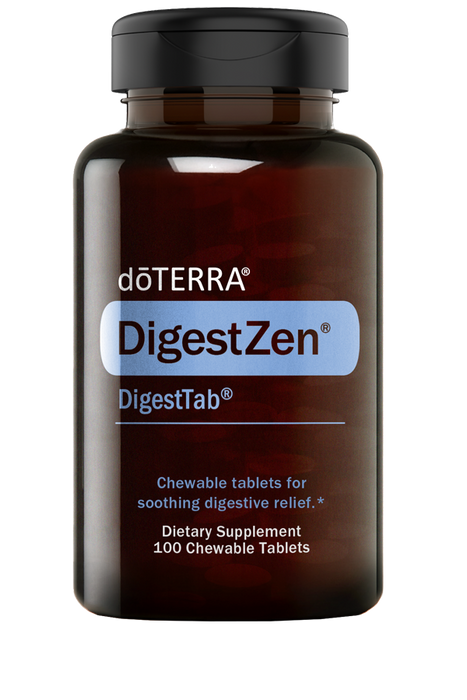 doTerra DigestZen DigestTab  Dietary Supplement 100 chewable tablets