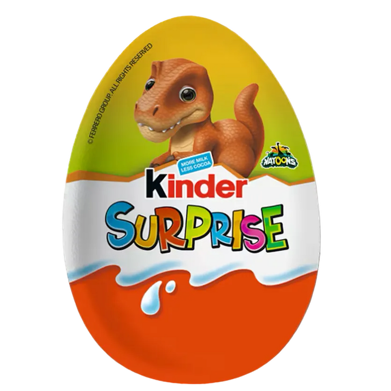Kinder Ovo Surpresa Natoons Dino 20g