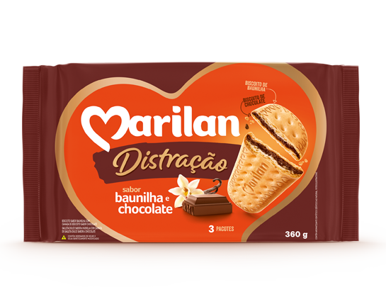 Marilan Distracao Chocolate e Baunilha - Chocolate And Vanilla