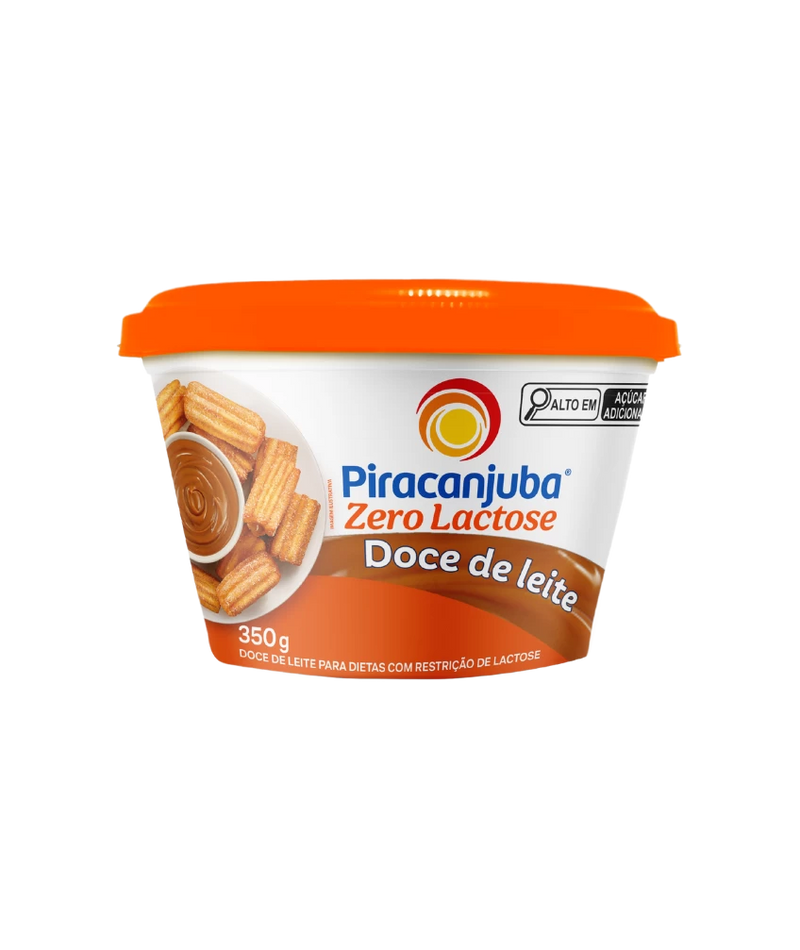 Piracanjuba Doce de Leite Zero Lactose 350g