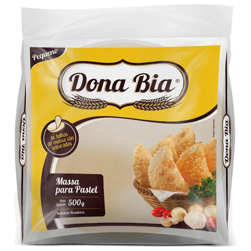 Dona Bia Massa Pastel de Disco 500g