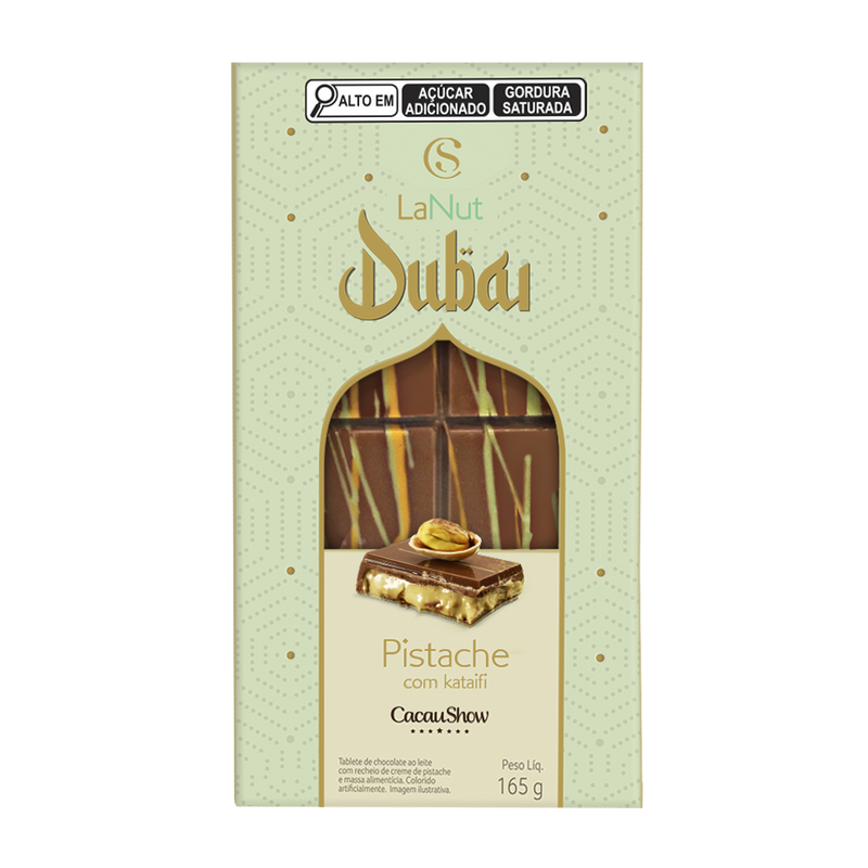 Cocoa Show LaNut Pistachio Dubai 165g
