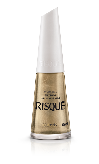Risque Gold Vibes Esmalte 8ml - Nail Polish
