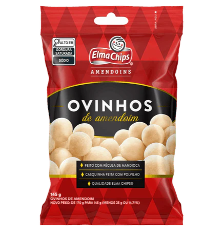 Elma Chips Ovinhos de Amendoim 170g