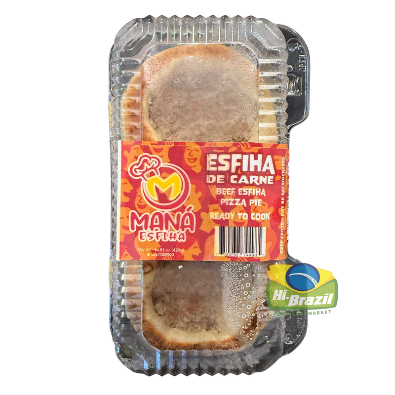 Mana Esfiha de Carne Aberta 6 unidades