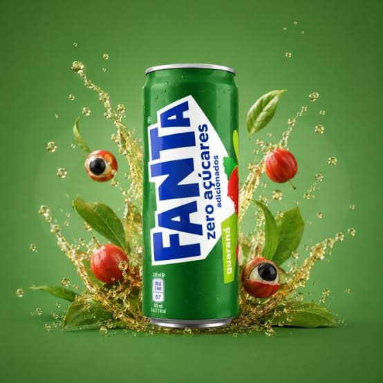 Fanta Guaraná Zero Sugar 330ml can, expiration date October 31, 2026