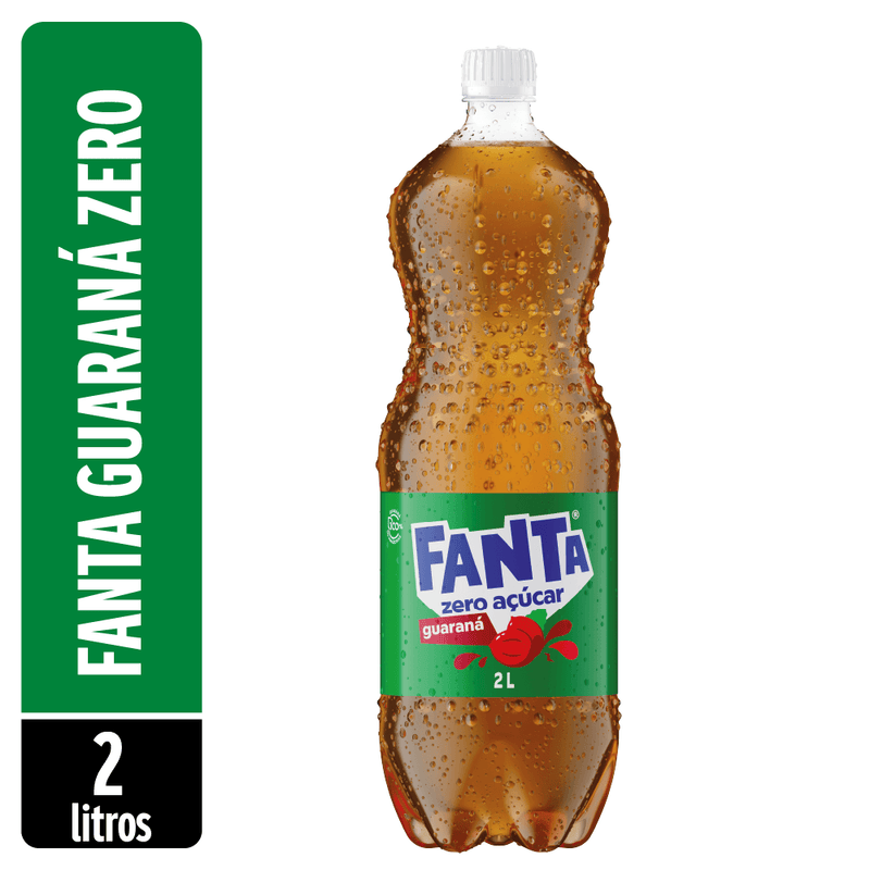 Fanta Guaraná Zero Sugar 2 liters expiration date November 30, 2026