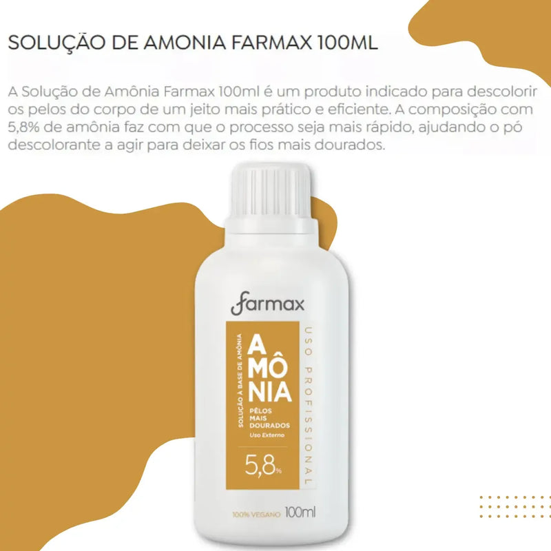 Farmax Solucao e Amonia 100ml