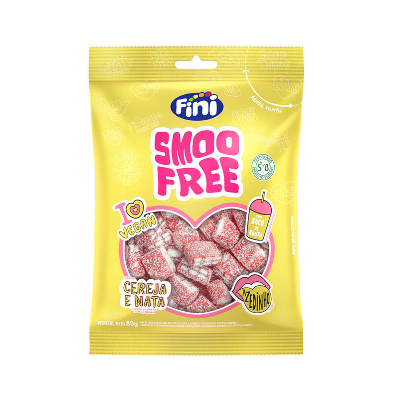 Fini Smoofree Cherry and Cream Brick 80g