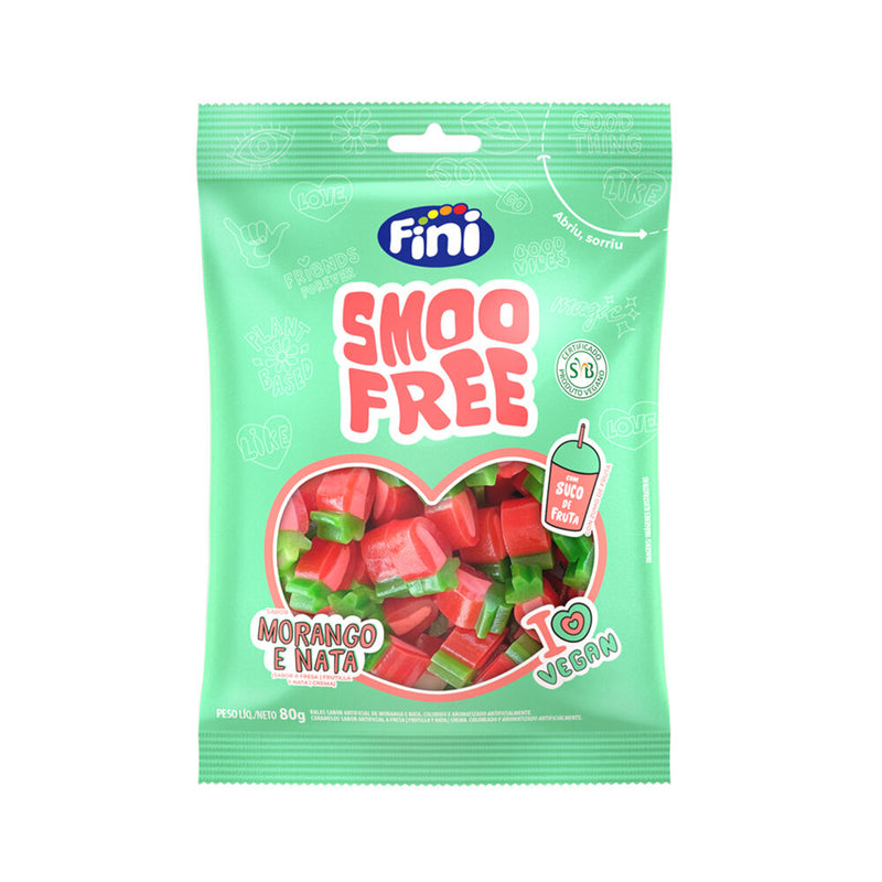 Fini Smoofree Strawberry and Cream Vegan 80g