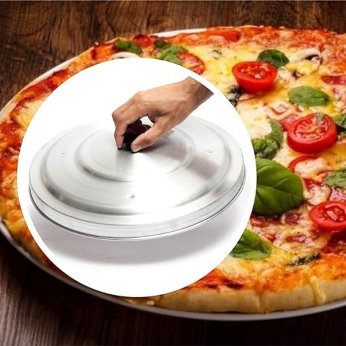 Teteu Conjunto Forma para Pizza Aluminio