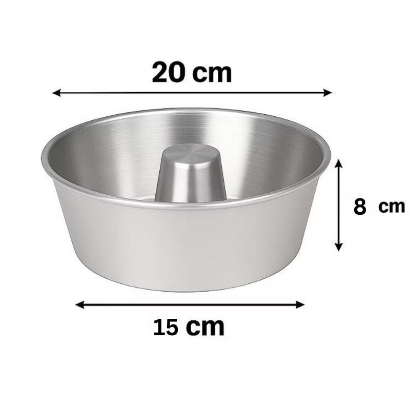 Jaysan Forma de Aluminio com furo N20